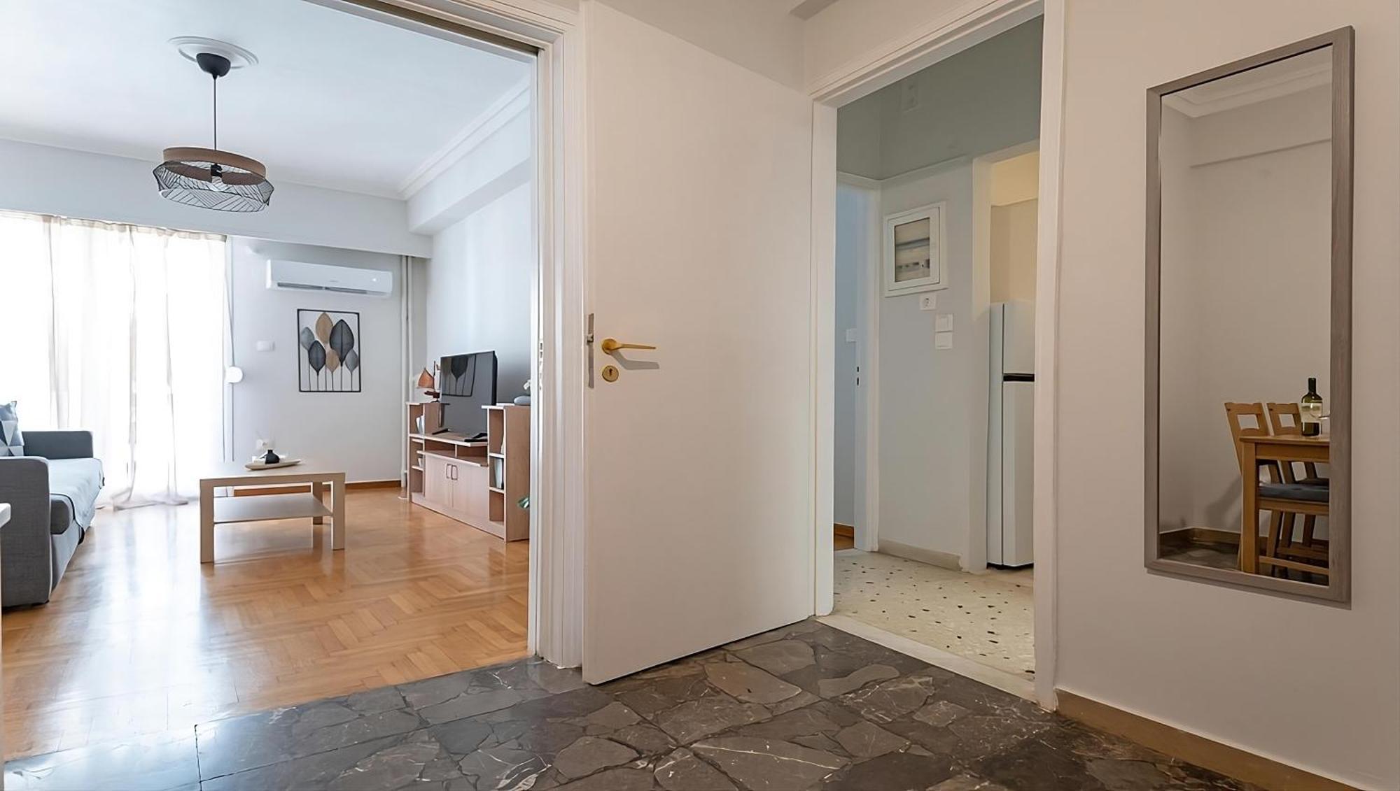 Entire Apt, 3Rd Floor, 1 Bedroom Atene Esterno foto